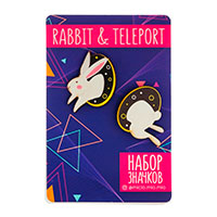 Значок на подложке Rabbit&Teleport