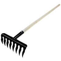 Грабли с повёрнутым зубом