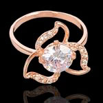 Кольцо «Нежный трилистник»