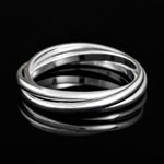 Кольцо «Три нити»