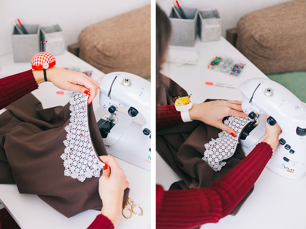 Сложный ремонт платья из ткани «шитьё» - Страна Мам