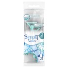 Станок бритвенный одноразовый Gillette "Simply Venus" с 2 лезвиями , 2 шт Станок бритвенный одноразовый Gillette "Simply Venus" с 2 лезвиями , 2 шт