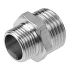 Ниппель переходной Aquafit, 1/2"х3/8", никелированный, латунь Ниппель переходной Aquafit, 1/2"х3/8", никелированный, латунь