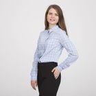Блуза женская, размер 48, рост 170 см, цвет голубая клетка (арт. Y1133-0171) Блуза женская, размер 48, рост 170 см, цвет голубая клетка (арт. Y1133-0171)