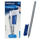 Ручка шариковая Pensan TRIBALL 1003, узел-игла 1.0 мм, синие Ручка шариковая Pensan TRIBALL 1003, узел-игла 1.0 мм, синие