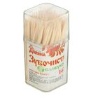 Зубочистки 140-150 шт в пластиковой баночке Зубочистки 140-150 шт в пластиковой баночке