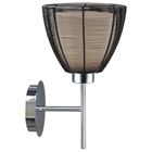 Бра Setma 1 лампа 60W E27 хром черный, S=3 м2 Бра Setma 1 лампа 60W E27 хром черный, S=3 м2