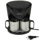 Кофеварка HOMESTAR HS-2010, 450 Вт, 2 чашки, резервуар 240 мл, черный Кофеварка HOMESTAR HS-2010, 450 Вт, 2 чашки, резервуар 240 мл, черный