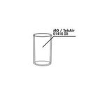 Прозрачная насадка 50х19 мм. для JBL TekAir, JBL Aufsatz transparent für TekAir Прозрачная насадка 50х19 мм. для JBL TekAir, JBL Aufsatz transparent für TekAir