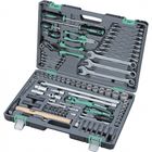 Набор инструмента STELS, 1/4", 1/2", Cr-V, S2, усиленный кейс, 119 шт Набор инструмента STELS, 1/4", 1/2", Cr-V, S2, усиленный кейс, 119 шт