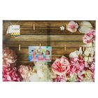 Картина для фотоколлажа "Розовые цветы" Картина для фотоколлажа "Розовые цветы"