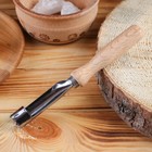 Нож для сердцевины яблока 185х17 мм, бук экстра, сталь твердая коррозионностойкая Нож для сердцевины яблока 185х17 мм, бук экстра, сталь твердая коррозионностойкая