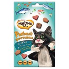 Лакомство Мнямс Рыбный фестиваль для кошек, лосось, креветки, форель, 50 г Лакомство Мнямс Рыбный фестиваль для кошек, лосось, креветки, форель, 50 г