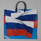 Пакет "Триколор", полиэтиленовый с пластиковой ручкой, 38х35 см, 110 мкм Пакет "Триколор", полиэтиленовый с пластиковой ручкой, 38х35 см, 110 мкм