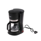 Кофеварка Centek CT-1141, капельная, 1200 мл, 800 Вт, противокапельная система, черная Кофеварка Centek CT-1141, капельная, 1200 мл, 800 Вт, противокапельная система, черная
