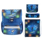 Ранец на замке Herlirz Loop Plus 37*31*24 мал Soccer, пенал 16пр+пенал-косметич+меш Ранец на замке Herlirz Loop Plus 37*31*24 мал Soccer, пенал 16пр+пенал-косметич+меш