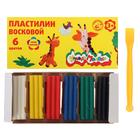 Пластилин мягкий (восковой) 6 цветов 90г Каляка-Маляка со стеком ПВКМ06 Пластилин мягкий (восковой) 6 цветов 90г Каляка-Маляка со стеком ПВКМ06