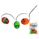 Игрушка для кошек "Мячик-мышь", 4.5 см, 3 шт. в упак. Игрушка для кошек "Мячик-мышь", 4.5 см, 3 шт. в упак.