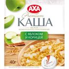 Каша моментальная АХА овсяная с яблоком и корицей 40 г Каша моментальная АХА овсяная с яблоком и корицей 40 г