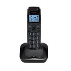 Телефон Texet TX-D7505A DECT, комплект из базы и трубки, полифония, черный Телефон Texet TX-D7505A DECT, комплект из базы и трубки, полифония, черный