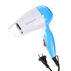 Фен для волос Sakura SA-4019BL, 800 Вт, 2 режима, складная ручка, насадка-концентратор Фен для волос Sakura SA-4019BL, 800 Вт, 2 режима, складная ручка, насадка-концентратор