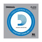 Отдельная стальная струна D`Addario PL010 PLAIN STEEL без обмотки 0.010" Отдельная стальная струна D`Addario PL010 PLAIN STEEL без обмотки 0.010"