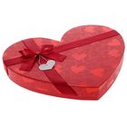 Коробка подарочная для конфет, красный, 29,5 х 26 х 4 см Коробка подарочная для конфет, красный, 29,5 х 26 х 4 см