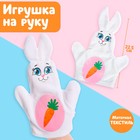 Игрушка на руку "Зайка" Игрушка на руку "Зайка"