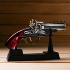 Изделие на подставке, пистолет двухствольный, 4*12*18см Изделие на подставке, пистолет двухствольный, 4*12*18см