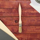 Кисть плоская, тонкая, деревянная ручка, 20 х 8 мм Кисть плоская, тонкая, деревянная ручка, 20 х 8 мм