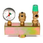 Группа безопасности UNI-FITT, для котла до 50 кВт, сталь, 1", 3 бар, 250A4530 Группа безопасности UNI-FITT, для котла до 50 кВт, сталь, 1", 3 бар, 250A4530