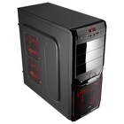 Корпус Aerocool V3X, без БП, ATX, черно-красный Корпус Aerocool V3X, без БП, ATX, черно-красный