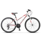 Велосипед 26" Stels Miss-6100 V, V030, цвет белый/красный, размер 15" Велосипед 26" Stels Miss-6100 V, V030, цвет белый/красный, размер 15"