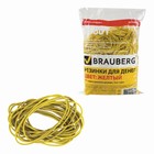 Банковская резинка 1000г BRAUBERG, каучук, желтый 440104 Банковская резинка 1000г BRAUBERG, каучук, желтый 440104