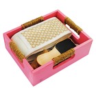 Банный набор Beauty Format, мочалка пояс, щетка для рук, пемза, терка для ног (45852-4380) Банный набор Beauty Format, мочалка пояс, щетка для рук, пемза, терка для ног (45852-4380)
