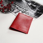 Обложка д/паспорта п115к-73 Textura, 9,5*0,3*13,5, 5карманов д/карт, игуана красный Обложка д/паспорта п115к-73 Textura, 9,5*0,3*13,5, 5карманов д/карт, игуана красный