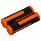 Грипсы Novatrack, 110 мм, цвет чёрный-оранжевый Грипсы Novatrack, 110 мм, цвет чёрный-оранжевый
