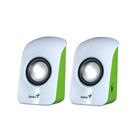 Акустическая система 2.0 Genius SP-U115, 2х0.75Вт, USB, белые Акустическая система 2.0 Genius SP-U115, 2х0.75Вт, USB, белые