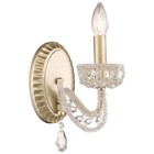 Бра BARBARA 1x40Вт E14 серебро 22,9x12x21см Бра BARBARA 1x40Вт E14 серебро 22,9x12x21см