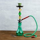 Кальян 52см 1тр колба ваза зелёный, шахта зелёный+салатовый 3кр, 12*48см Кальян 52см 1тр колба ваза зелёный, шахта зелёный+салатовый 3кр, 12*48см