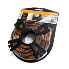 Струна Stihl Carbon 0000 930 4300, крестообразного сечения оранж/сер, 2.4 мм x 35 м Струна Stihl Carbon 0000 930 4300, крестообразного сечения оранж/сер, 2.4 мм x 35 м