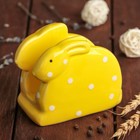 Салфетница "Зайка" 9х5,5х8 цвет желтый Салфетница "Зайка" 9х5,5х8 цвет желтый