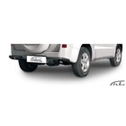 Защита заднего бампера "уголки" Arbori d57 черные SUZUKI GRAND VITARA 3 doors 2008-2012 Защита заднего бампера "уголки" Arbori d57 черные SUZUKI GRAND VITARA 3 doors 2008-2012