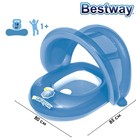 Круг для плавания с сиденьем и тентом от солнца, МИКС Bestway Круг для плавания с сиденьем и тентом от солнца, МИКС Bestway