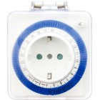 Розетка с таймером суточная 61924/TM31, 3500W, 16A, 230V, IP44, цвет белый Розетка с таймером суточная 61924/TM31, 3500W, 16A, 230V, IP44, цвет белый