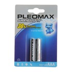 Батарейка Солевая Samsung Pleomax Super Heavy Duty, ААА, R03-2BL, блистер, 2 шт. Батарейка Солевая Samsung Pleomax Super Heavy Duty, ААА, R03-2BL, блистер, 2 шт.