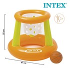 Корзина баскетбольная, надувная, с мячом, 67 х 55 см, от 3 лет INTEX Корзина баскетбольная, надувная, с мячом, 67 х 55 см, от 3 лет INTEX