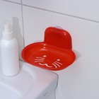 Мыльница на присоске "Котик", цвет МИКС Мыльница на присоске "Котик", цвет МИКС
