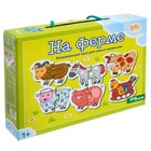 Напольный пазл "На ферме" Напольный пазл "На ферме"