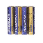 Батарейка Алкалиновая Samsung Pleomax, ААА, LR03-4S, спайка, 4 шт. Батарейка Алкалиновая Samsung Pleomax, ААА, LR03-4S, спайка, 4 шт.